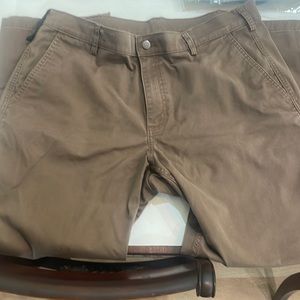 Men’s pants size 38x30 40 grit brown